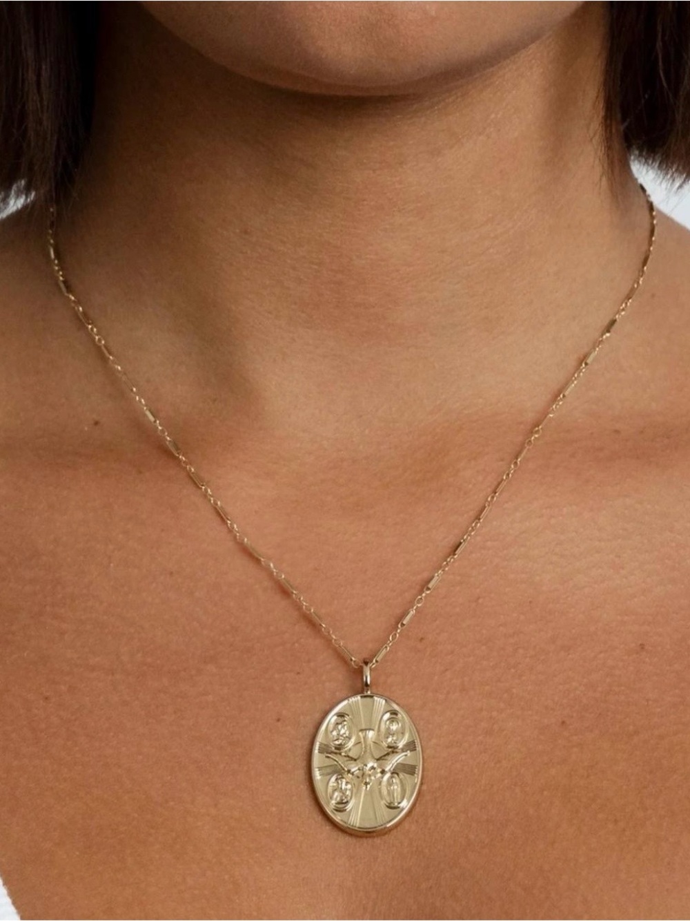 Miranda Frye Hope Charm 18k Gold Plated Brass